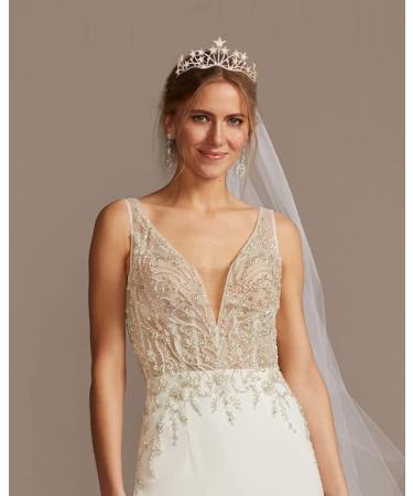 Vofler Star Headband & Golden Tiara - Crystal Hair Jewelry for Women & Girls | Perfect for Weddings Birthdays Halloween & Costume Parties - Buy Online on GoSupps.com