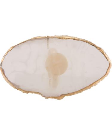 1 Pc Resin Stone Color Nail Art Ring Palette Finger Ring Plate Acrylic Uv Polish Cream Foundation Mixing Nail Art Equipment - Buy Online on GoSupps.com