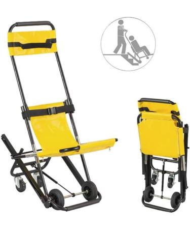 Folding Ambulance Chair Portable Medical Stair Chair for Up and Down Stairs Person Evacuation Transfer Stretcher for Elderly and Disabled - Buy Online on GoSupps.com