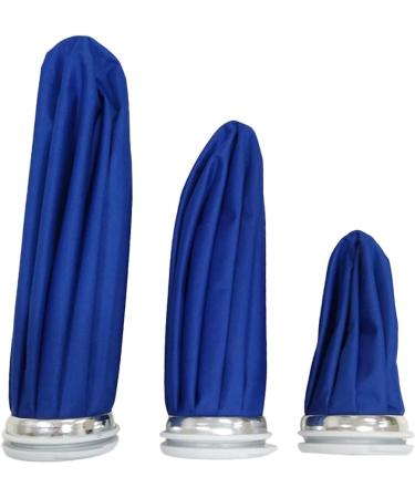Soft Ice Bag - Polyester-Cotton Ice Bag for Head Reusable Ice Bag Fever Reduction Cooling Bag with A Large Opening Cover for Crushed Ice Tmay Blue - Buy Online on GoSupps.com