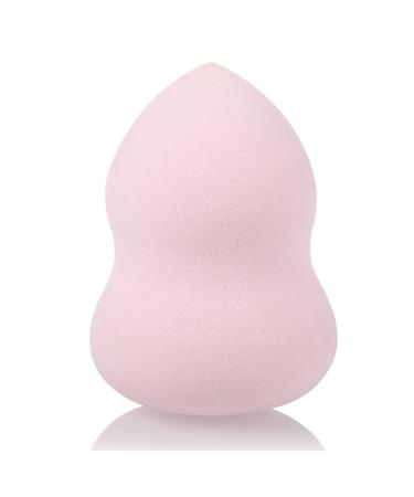 Makeup Sponge 1Pc Cosmetic Puff Powder Puff Smooth Women's Makeup Foundation Sponge Beauty To Make Up Tools & Accessories Water-drop Shape Makeup Sponge Holder(Gourd Pink)