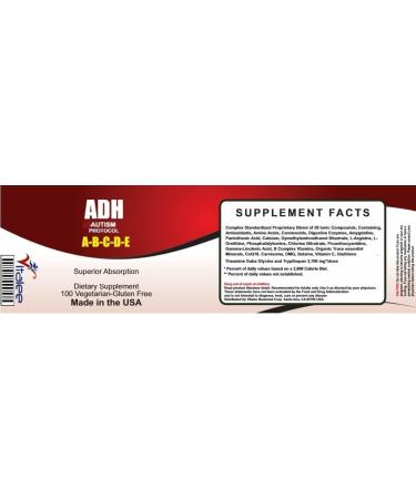 Buy ADH ABCD - Optimized Adults Mental Performance Syrup (60 ml) | Enhances Focus & Clarity | Fast International Shipping - Buy Online on GoSupps.com