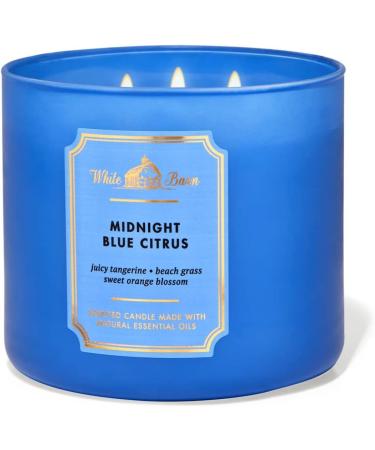 Buy Bath & Body Works 3-Wick Candle - Midnight Blue Citrus - 14.5 oz | Essential Oils | International Shipping Available - Buy Online on GoSupps.com