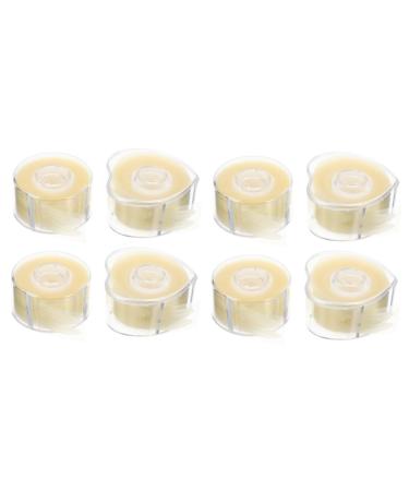 FOMIYES 8 Rolls Double Eyelid Stickers Girly Decor Eyelid Lift Stickers Female Double Eyelid Sticker Woman 1 count (Pack of 1) Light Yellowx2pcs