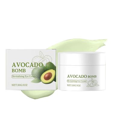 futiu Avocado Eye Cream - Enhances Elasticity Around The Eyes Reduces Fine Lines And Puffiness Deeply Hydrates And Provides Long-lasting Moisture(2pcs)