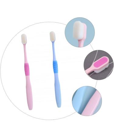 Plafope Couples Soft Toothbrush Set - 2 Extra Gentle Adult Toothbrushes for Optimal Gum Care - Buy Online on GoSupps.com