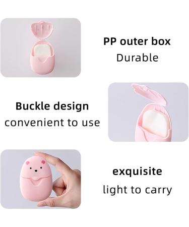 Jocxzi Paper Soap Leaves - 100 Travel Soap Sheets (2x Boxes) | Convenient & Compact for International Use - Buy Online on GoSupps.com