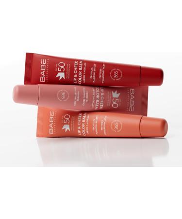 LABORATORIOS BABE Laboratorios Bab LIP & Cheek SPF 50 Nude Photoprotective Balm High Sun Protection SPF 50 Hydration and Natural Volume Effect - Buy Online on GoSupps.com
