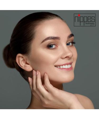 Nippes Solingen Automatic Tweezers - Nickel-Plated Steel Black 10cm | Precision Eyebrow Plucking & Hair Removal | Made in Germany - Buy Online on GoSupps.com