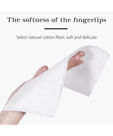 Buy Monochrome Disposable Towels & Cotton Handkerchiefs - 2-Pack Makeup Remover Face & Eye Pads | International Shipping - Buy Online on GoSupps.com