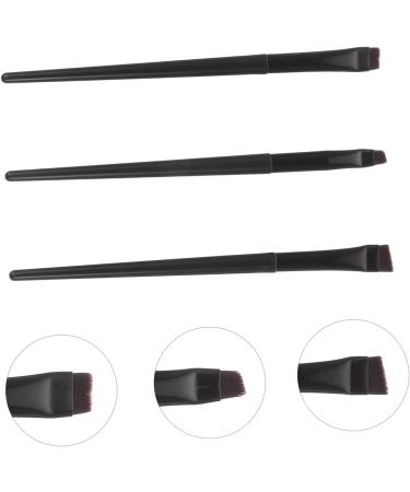 Healeved 3pcs Eyeliner Brush Eyebrow Brush Cosmetic Brush Creative Brush Practical Eyeliner Brush Makeup Tool Angled Makeup Brush Eyeliner Tool Thin Eyeliner Brush Realistic Eyebrow Brush - Buy Online on GoSupps.com
