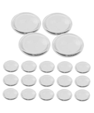 Hohopeti 20 Pi ces Patchs Silicone pour Extensions de Cils Support R utilisable pour Gel des Cils Plateau de Colle Professionnel et Personnel