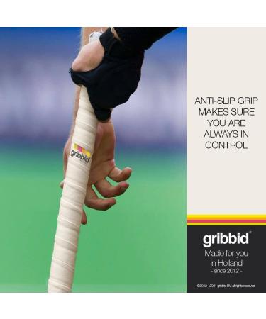 Gribbid Hockey Grip Chamois - Original Dutch Shammy Soft & Absorbent - Available in White/Yellow (1-Pack & Multipack) - Buy Online on GoSupps.com