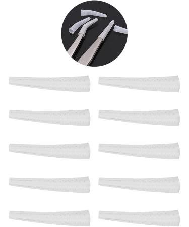 10pcs Elbow Plastic Tweezers Protective Cover - Anti-Dust Non-Slip Eyelash Grafting Tool for International Shipping - Buy Online on GoSupps.com