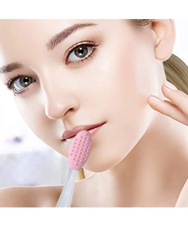 Silicone Lip Brush & Nose Scrubber Set - 2PCS Soft Double-Sided Blackhead Cleaner & Exfoliant - Perfect for Flawless Skin - Buy Online on GoSupps.com