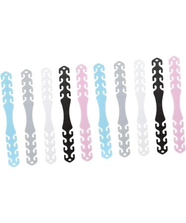 Lalafina Adjustable Mask Hooks & Ear Savers - 10 Pack | Extendable Mask Accessories for Comfort & Convenience - Buy Online on GoSupps.com