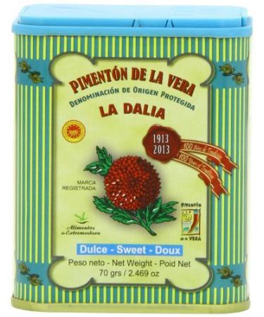 La Dalia Sweet Smoked Paprika from Spain, 2.469 Oz Original Version