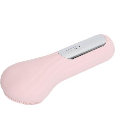 Electric Face Cleansing Brush Vibration Heating Silicone Facial Deep Cleansing Brush for Improved Skincare - Buy Online on GoSupps.com