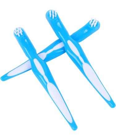 CliSpeed 6 STK Cleaning Tool for Dentures - Interdental Brush & Prosthesis Care | Blue (2 Pack) - Buy Online on GoSupps.com