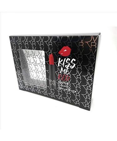RVB LAB Make Up Kit Lip Kiss Me Red Rossetto n. 50 + Beauty Flat Pochette