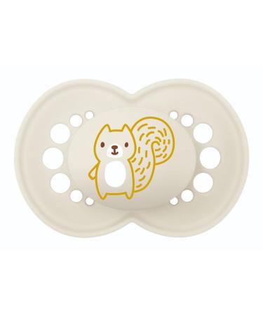 MAM Original S270 pacifier matt SkinsoftTM silicone 6+ months neutral 2 pieces with self-sterilising box - Buy Online on GoSupps.com