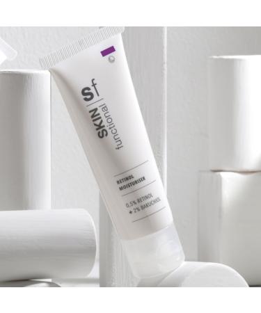 Skin Functional Retinol Moisturiser 0.5% Retinol + 2% Bakuchiol Anti-Ageing Anti-Pigmentation Anti Acne & Dilated Pores 50 ml - Buy Online on GoSupps.com
