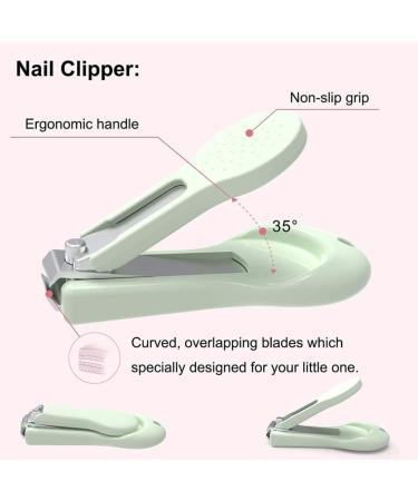 Baby Nail Clipper Baby Nail Clipper Nail Clipper Set Anti-Pinch Nail Clippers Baby Manicure Kit baby grooming kit111 - Buy Online on GoSupps.com