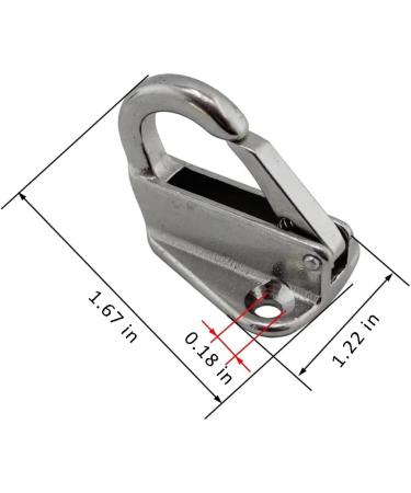 5 Pcs Ayunwei 316 Stainless Steel Fender Hooks - Boat Hardware & Clothes Hanger - Buy Online on GoSupps.com