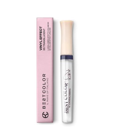 BESTCOLOR Best Color Lip Gloss Vynil Effect Volume 3D 35 Translucent