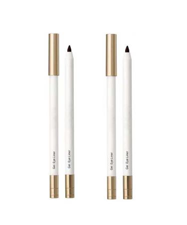 2024 neuer wischfester wasserfester Eyeliner schnell trocknender und langlebiger schweißfester Eyeliner ultrafeiner Pinsel-Eyeliner wasserfester und wischfester Eyeliner Brown+brown