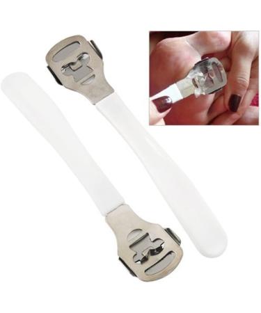 ROSENICE Stainless Steel Callus Plane with 20 Blades - Professional Foot Care Tool for Smooth Skin | Shop Internationally - Buy Online on GoSupps.com