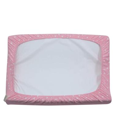 JYOKO KIDS Pink Sparkles Changing Mat Cover | 70 x 50 cm | Soft & Stylish Baby Accessory - Buy Online on GoSupps.com