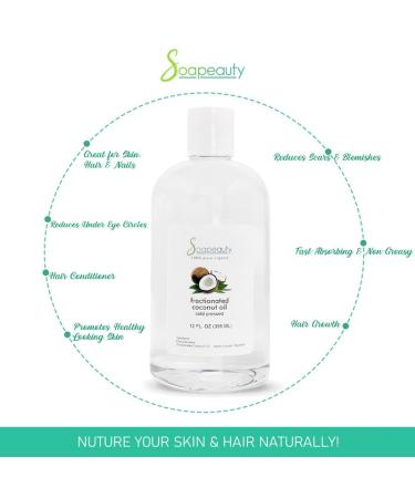 Organic Fractionated Coconut Oil 2lbs | 100% Natural for Face, Skin, Hair | Perfect for Essential Oils and Soap Making - Buy Online on GoSupps.com