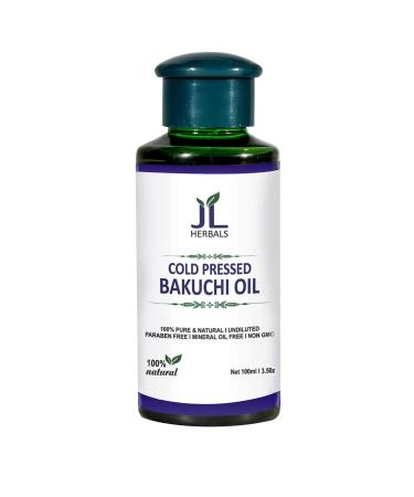 JL Herbals Bakuchi Oil 100ml (3.5 fl.oz) | Babchi | Psoralea corylifolia | 100% Pure & Undiluted | Cold Pressed | for External USE ONLY | USE After Dilution - Buy Online on GoSupps.com