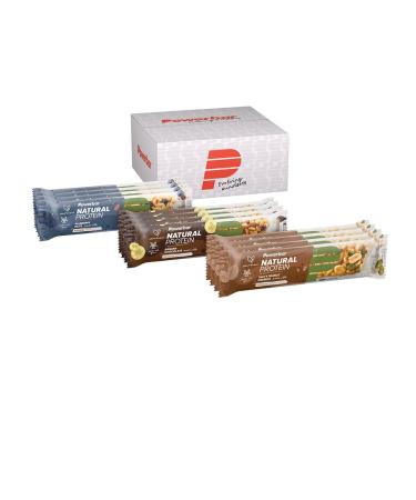 Powerbar Natural Protein Multiflavour Box 12x40g - Vegan Protein Bars + Natural Ingredients - Buy Online on GoSupps.com
