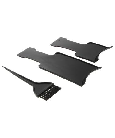 3pi ces Kit De Pinceaux Pour Teinture De Cheveux Et Planche M ches Peigne Plat Pour Coloration Capillaire