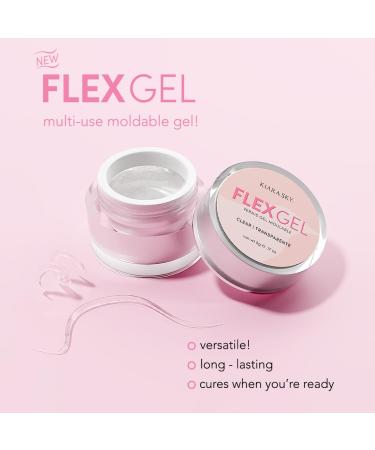 Kiara Sky Flex Gel - Clear Transparent Molding Gel for Professional Nail Art – International Shipping Available - Buy Online on GoSupps.com