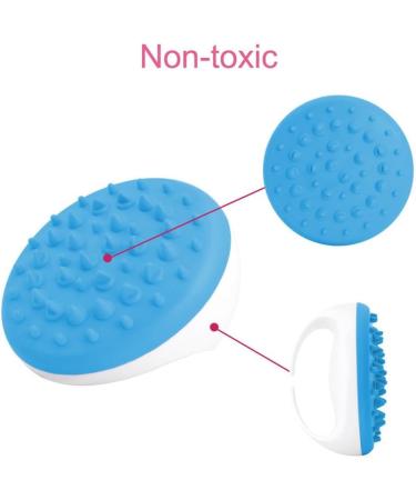 Buy PerfK 2x Anti-Cellulite Body Massage Glove - Exfoliating Bath & Shower Brush - Blue | International Shipping Available - Buy Online on GoSupps.com