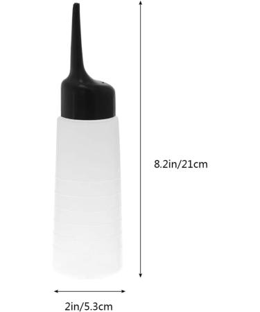Rosenice Plastic Squeeze Bottle with Black Beveled Tip & Scale Perfect for Precise Edging | International Shipping Available - Buy Online on GoSupps.com