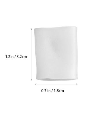 HEALLILY Silicone Toe Sleeves - 5 Pairs Open Toe Gel Protectors for Corns, Blisters, Hammer Toes - Callus Relief - Buy Online on GoSupps.com