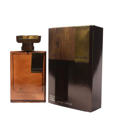 Almas Perfumes Sainte Valere Woody Eau De Parfum Spray - Sweet Smelling Spray - 3.4 Fl Oz (100 ml) - Long-Lasting Aroma - Luxurious Scent of Arabia for Men