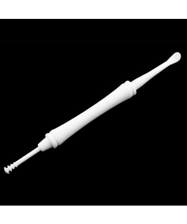 Plastic Double Tips Earpick Ear Wax Remover Pick Cleaner - White - Buy Online on GoSupps.com