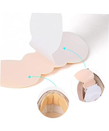 FRCOLOR 4 Pairs Butterfly High Heel Cushions - Self-Adhesive Silicone Shoe Inserts for Women - Comfortable Heel Grips & Liners (10x4CM - Buy Online on GoSupps.com