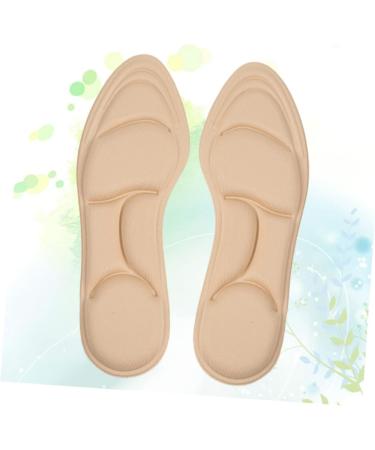 Beaupretty Sponge Insoles Exercise Shoe Inserts Shoe Filler Shoe Pads Insoles for Arch Support Shoe Insert Women Insoles for Shoes Orthotic Insoles Shoe Insoles Massage Miss As Shown 25.00X8.80X0.90CM - Buy Online on GoSupps.com