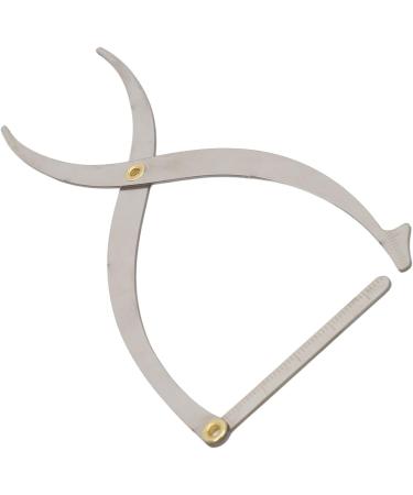 Eyebrow Stencil Ruler Measuring Tool 3 Point Positioning Microblading Eyebrow Ruler Golden Ratio for Salon (Silver) - Buy Online on GoSupps.com