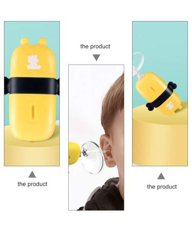 NUOBESTY Kids Ear Cleaning Tools with LED Lighting - Safe Ear Wax Pick and Scraper for Babies - Ear Spoon Remover and Curette for Ear Hygiene - Buy Online on GoSupps.com