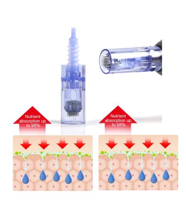 Mona Ultima A6 Dermapen Microneedles - 10 Pcs + 36 Replacement Needles & Bayonet Plugs for Auto & Electric Use (36 PIN) - International Shipping Available - Buy Online on GoSupps.com