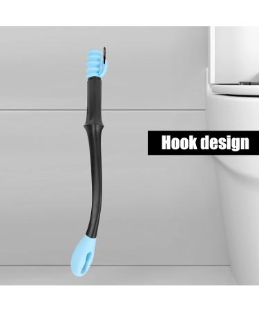 Comfortable Toilet Paper Wiping Aids for Limited Mobility | Self-Help Toilet Aids for Seniors & Pregnant Women (Blue) - International Shipping Available - Buy Online on GoSupps.com