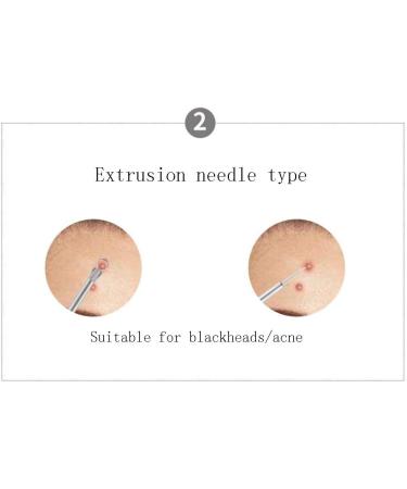 Acne Needle Cell Clamp Squeeze Acne Beauty Salon Special Blackhead Acne Needle Acne Clamp Squeeze Acne Closed Mouth Clean A - Buy Online on GoSupps.com