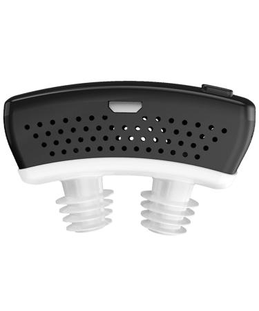 Smart Electric Anti Snoring Stopper Safe ComfortableUSB Rechargeable Stop Snoring Devices Double Eddy Current Fan Snoring Devices Better Nose Breathing Improved Sleeping